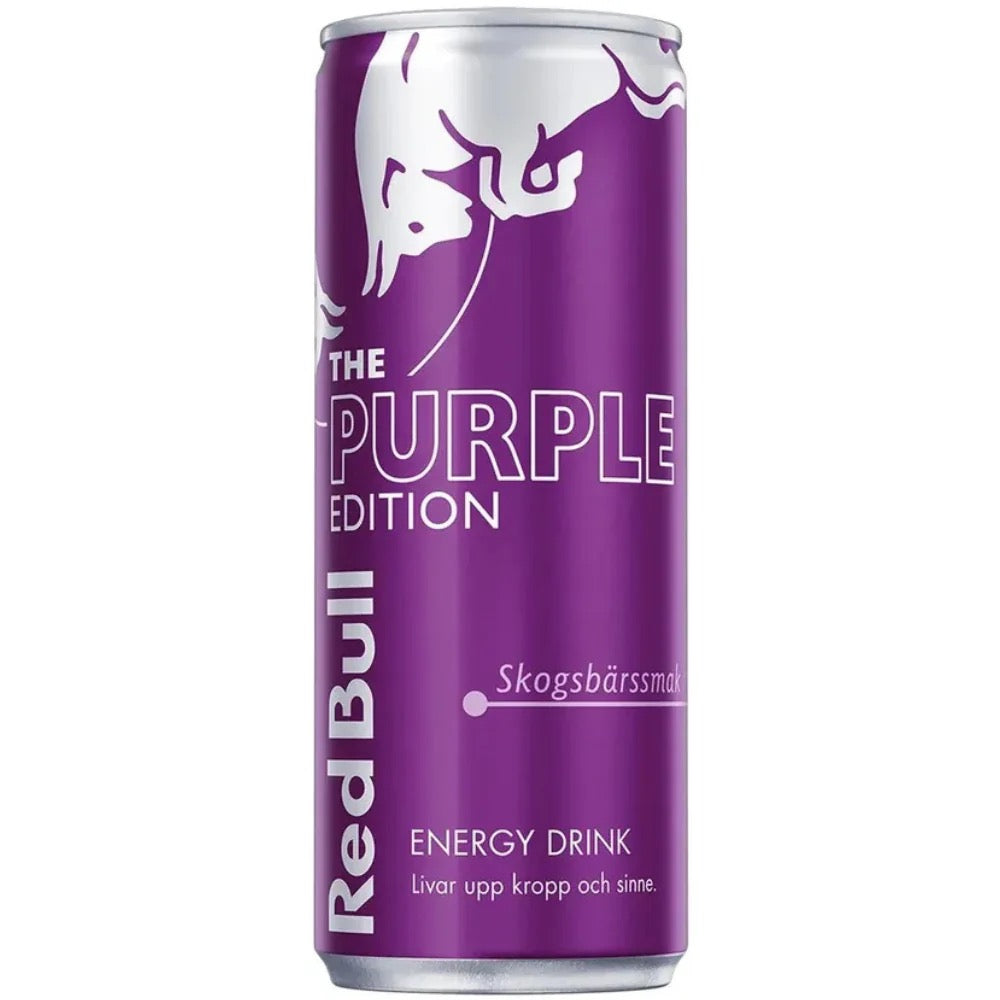 Red Bull Energy Drink The Purple Edition Baie Sauvages