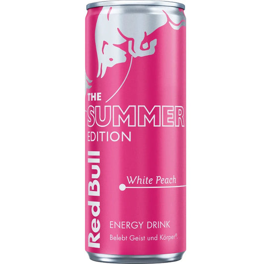 Red Bull Energy Drink The Summer Edition White Peach