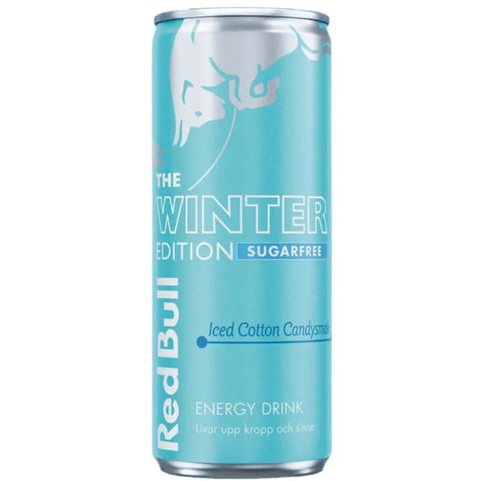 Red Bull The Winter Edition Sugarfree Iced Cotton Candy