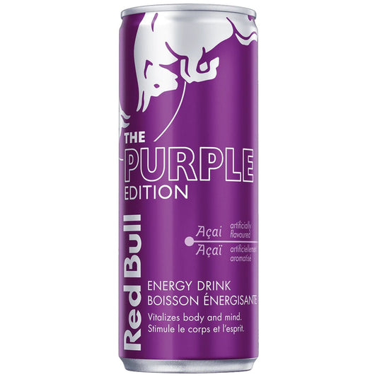 Red Bull Energy Drink Purple Edition Açai